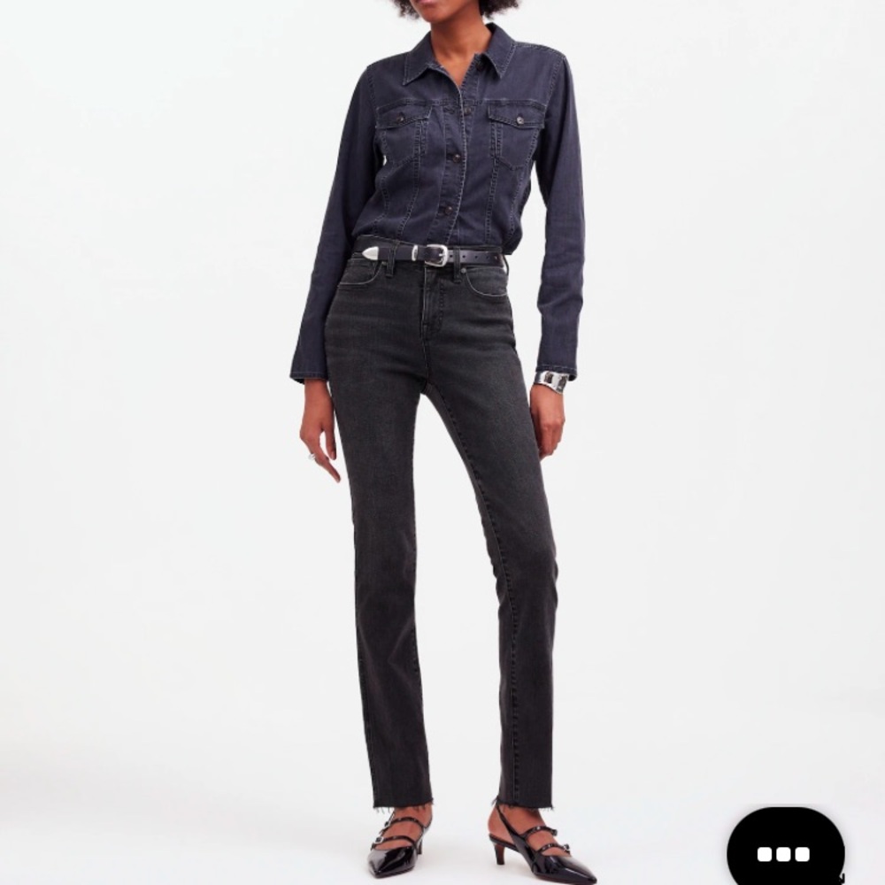 Madewell stove pipe jean Armand color